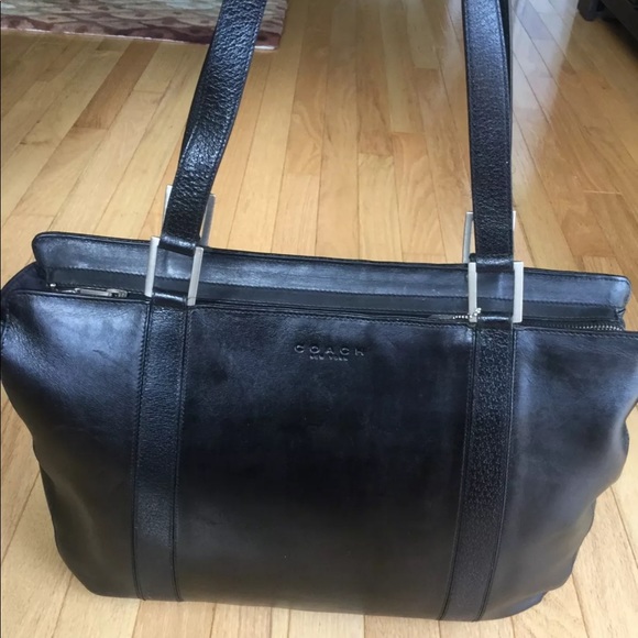 Coach Italian Made style 6709 large business bag - Picture 5 of 7